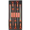 Fischer Darex 810911 modulo di archiviazione con 5 Lime, Nero