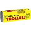 Trollull Lana d'acciaio | Filo di lana 200g extra-fine 0000 lucida superfici cerate legno, rame, ottone e opache, pulisce il vetro