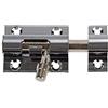 Bricard 2168 chiavistello pene rotondo ottone cromo 50 x 30