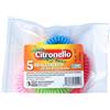 SELLA Srl Citronello Braccialetto Protettivo Anti Zanzare 5 pezzi