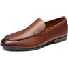 Bruno Marc Mocassini da uomo in pelle scamosciata scarpe eleganti, Marrone, 13
