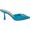 Steve Madden, Luxe City, Scarpe Decolletè Sandali Moda Fashion (Tacco 7 CM) (Turchese, Sistema Taglie Calzature EU, Adulto, Numero, Media, 39)