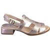 Callaghan 34407 Kylie - Sandali da donna con tacco basso, colore: oro, oro, 40 EU