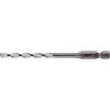 Milwaukee 4932471093 Esagonale Punta Multimateriale, 1/4 Dimensioni, 5 mm Diametro, 100 mm Lunghezza