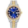 YONY 2022 Fashion Luxury Watches Uomo Classic Business Numeri Romani Pave Zircon Quartz Orologi per Uomo Present-2