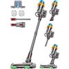 JRFYHFT Aspirapolvere Senza Fili, 650W/55KPA 70Min Scopa Elettrica Senza Fili, Autoportante Anti-groviglio/OLED Schermo/1,8L Cup Aspirapolvere senza fili potente Altamente Adatto per Tappeti/Pavimenti/Capelli