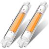 BVCL Dimmerabile R7S LED 118mm, 10W R7S LED COB Lampadina 1000LM AC 220-240V, equivalente per 100W J118 R7S lampade alogene, senza sfarfallio, 2PCS (Color : Warm White 3000K)