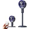 Generico Ventilatore A Piantana Per Camera Da Con Telecomando 5 Velocità 180°
