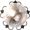 nextradeitalia 1PEZZO PLAFONIERA EDERA Ï cm.25 1x60 Watt