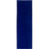 carpetfine tappeto di lana Gabbeh Lola passatoia blu 60x180 cm | Tappeto moderno per soggiorno e camera da letto