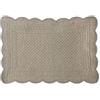 BLANC MARICLO Set 2 tovagliette americane rettangolari tortora 30x50cm A2068899MG