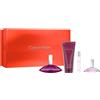 Calvin Klein Euphoria Cofanetto: eau de parfum 100 ml + profumo travel size 15 ml + profumo travel size 10 ml + lozione corpo 100 ml
