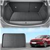 ECOZEN Vasca Baule Opel Corsa F 2019-2026 3D TPE Proteggi Bagagliaio Tappetino del bagagliaio con bordino rialzato resistente impermeabile tutte le stagioni Corsa F Accessori