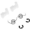 ZOOMY 6 Pezzi/Set volano Starter cricchetto Clip a Molla rinculo per Motosega 4500/5200/5800