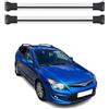 OMAC Barre Portatutto Trasversali in Alluminio per Hyundai i30 I Station Wagon 2007-2012 - TÜV/DIN 75302