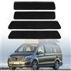 Opaltool Tappetini in Moquette per Classe V W447 Marco Polo 2014-2024 | per Porte Scorrevoli, Opaltool 4Pcs Strisce di Soglia per Porte con Nastro Adesivo