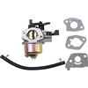 GOOFIT Carburatore 19 PZ19 Minimoto Sostituzione per GX120 GX160 GX168 GX200 5.5HP 6.5HP Generatore Motore Pit Bike Ciclomotore e Scooter Argento