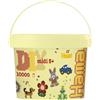 Hama Secchio di Perline Midi, Circa 10.000 Perline fusibili, Decorazione a Mosaico per Bambini creativi dai 5 Anni in su, Mix di Colori 67