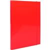 Pryma Cartella 3 Lembi con Elastico Tondo D1 26x35 cm - Cartellina Porta Documenti Rigida - Made in Italy - Perfetta per Scuola, Ufficio e Casa
