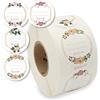 Nord Tape Etichette autoadesive 50 mm Flower (1000)