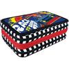 Giochi Preziosi-Hot Wheels Astuccio triplo Bambino Include Accessori Scuola