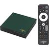 Ugoos SK4 PRO TV Box Android 14.0 Amlogic S905X5M-K 4 GB di RAM 64 GB di ROM Dual WiFi 2.4G/5G Ethernet 100M USB 2.0 BT5.4 Supporto HEVC H.265 AV1 VP9 4K HDR Box