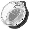 MGUEIAO Cover Compatibile con Swatch Royal Pop, 2 Pezzi TPU Silicone Custodia con Pellicola Protettiva, Anti-Graffio Case,Transparent
