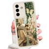 Choeeu ChoosEU Cover per Samsung Galaxy A37 5G, Gatto | TPU Silicone Custodia, Disegni Elegante Colorate Fiori Animali Motivo, Antigraffio Protezione Morbido Case Antiurto Copertura