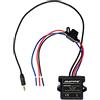 Ampire adattatore AMPIRE BTR200X universale aptX Bluetooth per lo streaming di musica con Auto-remoto (impermeabile) perfetto per l'automobile/auto/casa Hi-Fi/barca/Marine