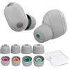 AhaStyle Cuscinetti auricolari per Sony WF-1000XM6 (2026) / Sony WF-1000XM5 (2023) / Sony WF-1000XM4 (2021) 【Scatola portaoggetti portatile aggiunta: 4 paia di gommini di ricambio in silicone XS/S/M/L