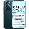 realme C100 5G Smartphone, 4 + 128 GB, Display HD+ da 6,8 Pollici a 144 Hz, Dimensity 6300, Batteria Titan da 6600 mAh, Ricarica Rapida 45 W, Fotocamera 50 MP, IP64, Verde Germoglio