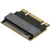 NGFF Adattatore di estensione B+M Key NVMe M-Key da 22x30mm a 22x42mm maschio-femmina compatibile con SSD Legion Go ThinkPad 2230 2242