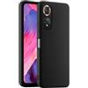 HULLIN Custodia per Telefono in Silicone Colorato, Adatta per HONOR 50 / HUAWEI Nova 9 (6.52) - Nero