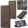 WJXEXRS Cover per cellulare Motorola Edge 70 5G, Custodia in Pelle Motorola Edge 70 Supporto Slot Schede, Portafoglio Kickstand Flip Wallet Magnetica Porta Carte, Adatto Motorola Edge 70 5G -Caffè