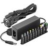 HKY Alimentatore universale da 12 V, 5 A, per HP AOC ACER BENQ LCD, cavo di ricarica per monitor AOC 16 20 22 23 24 27 per HP 2011X 2211X 2311X cavo di alimentazione con 10 adattatori
