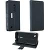 caseroxx Bookstyle-Case per Ulefone Armor X12 / X12 Pro, nero | Custodia a libro apribile con scomparti interni e protezione completa per l'uso quotidiano, in finta pelle