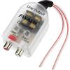Generic Convertitore di uscita CP Line, adattatore da alto a basso livello, convertitore da altoparlante a RCA, convertitore audio per auto, prodotto premium, viene fornito con istruzioni e assistenza