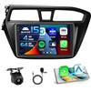 Inefala 4+64G 9'' Android 15 Autoradio per Hyundai i20 2015-2018