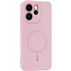 GIOPUEY Cover per Oppo Reno 15 PRO, Magnetica Custodia Compatibile con MagSafe, Morbido TPU Silicone Custodia, Resistente all'Usura - Pink