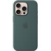 Apple Custodia MagSafe cover in silicone per iPhone 16 Pro - Verde lago