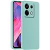 HULLIN Custodia per Telefono in Silicone Colorato, Adatta per Redmi Note 13 Pro 5G / POCO X6 5G (6.67) - Ciano chiaro