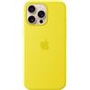 Apple Custodia MagSafe cover in silicone per iPhone 16 Pro Max - Giallo carambola