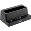 TOOQ TQDS-502B - Docking Station USB-C 3.2 Gen 2 a due baie per SSD M.2 NVMe + alloggiamento 2,5/3,5 per HDD + Clonatore, Nero