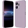RankOne Custodia per HONOR X7a (6.75 Inches) Cover Morbida in Silicone TPU - Erba Viola