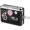 Mersoco Lettore di cassette USB, convertitore da nastro a MP3, lettore musicale portatile, convertitore di cassette a MP3, con cuffie, nessun PC necessario