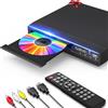 GOKUID Lettore DVD, lettore DVD HDMI Region Free per Smart TV, Upscaling 1080P | Lettori DVD per TV, riproduzione CD/DVD/USB, telecomando, cavi HDMI e RCA inclusi
