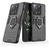 Max Power Digital Cover per Xiaomi Mi 13T / Mi 13T Pro con Anello, Custodia Supporto Magnetica Rigida Resistente Antiurto Doppio Strato Protettiva Calamita Bumper Case (Xiaomi Mi 13T, Nero)