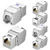 Cable Matters (6 pezzi) metallo schermato RJ45 Cat6 A Keystone Jacks