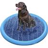 Generico Tappetino Splash Per Cani Giocattolo Estivo Antiscivolo | Piscina Bambini Da Giardino Adatto a Bambini, Bambine, Famiglie, Asilo , Campeggio, Spiaggia, Terrazzo, , Giardino, Prato e