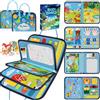 BuzzoXerex Busy Board, Libro Montessori Interattivo, Quiet Book per Viaggi in Auto e in Aereo, Busy Board Montessori 1 2 3 4 5 Anni, Regali per Bambini di Età Superiore A Un Anno